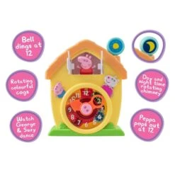 Pipsa Possu Cuckoo Learning Clock Opetuskello 7 Pipsa Possu Cuckoo Learning Clock Opetuskello -Kärkkäinen 5050868476115 3