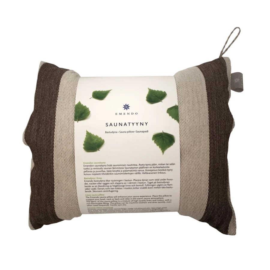 Emendo Ruskea Saunatyyny 3 Emendo Ruskea Saunatyyny