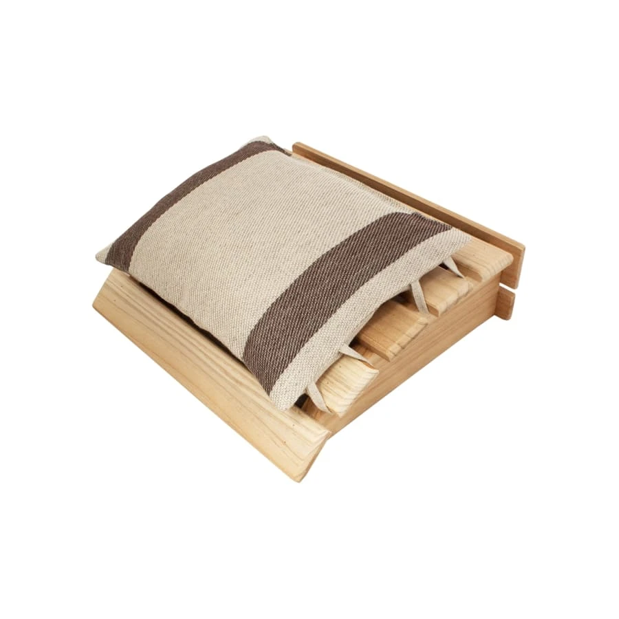 Emendo Ruskea Saunatyyny+päänalunen 3 Emendo Ruskea Saunatyyny+päänalunen