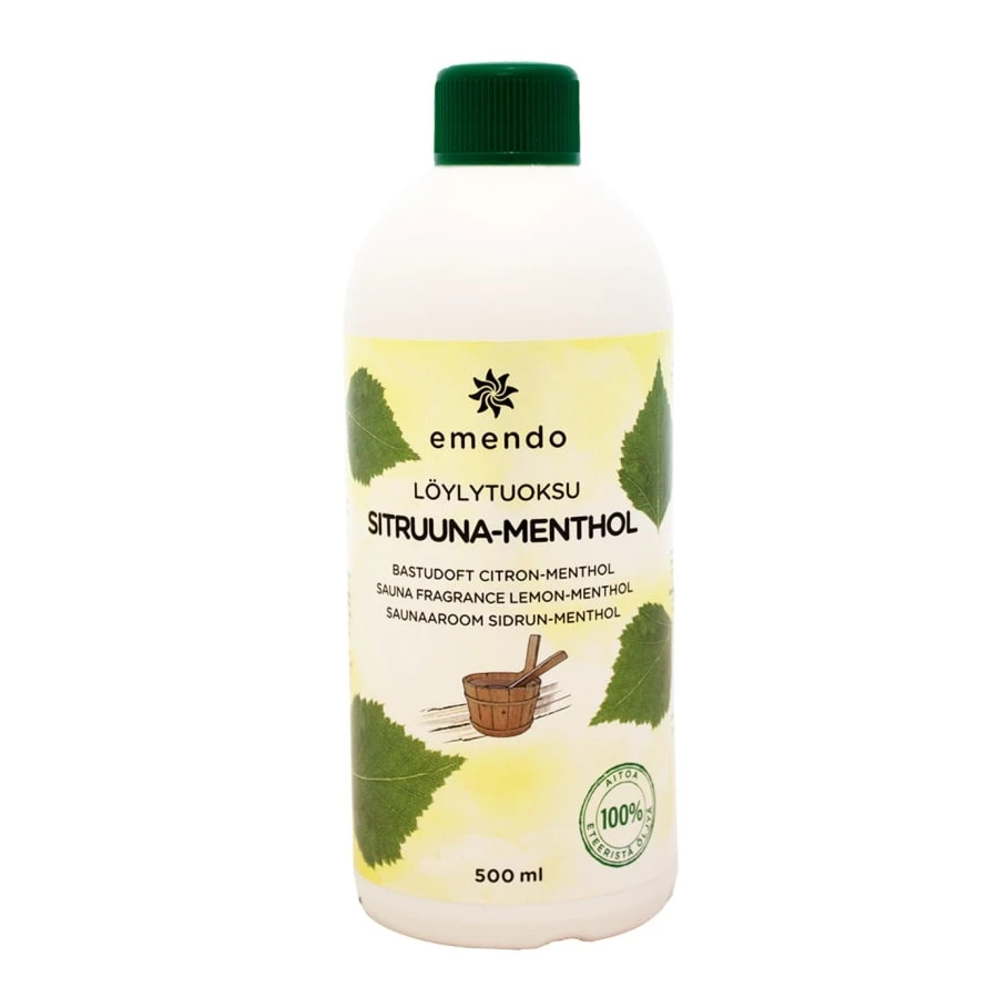 Emendo Sitruuna-Menthol 500 Ml Löylytuoksu 3 Emendo Sitruuna-Menthol 500 Ml Löylytuoksu