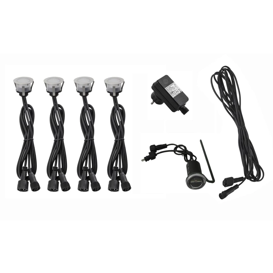 Led Energie 4-osainen Terassivalosarja 3 Led Energie 4-osainen Terassivalosarja