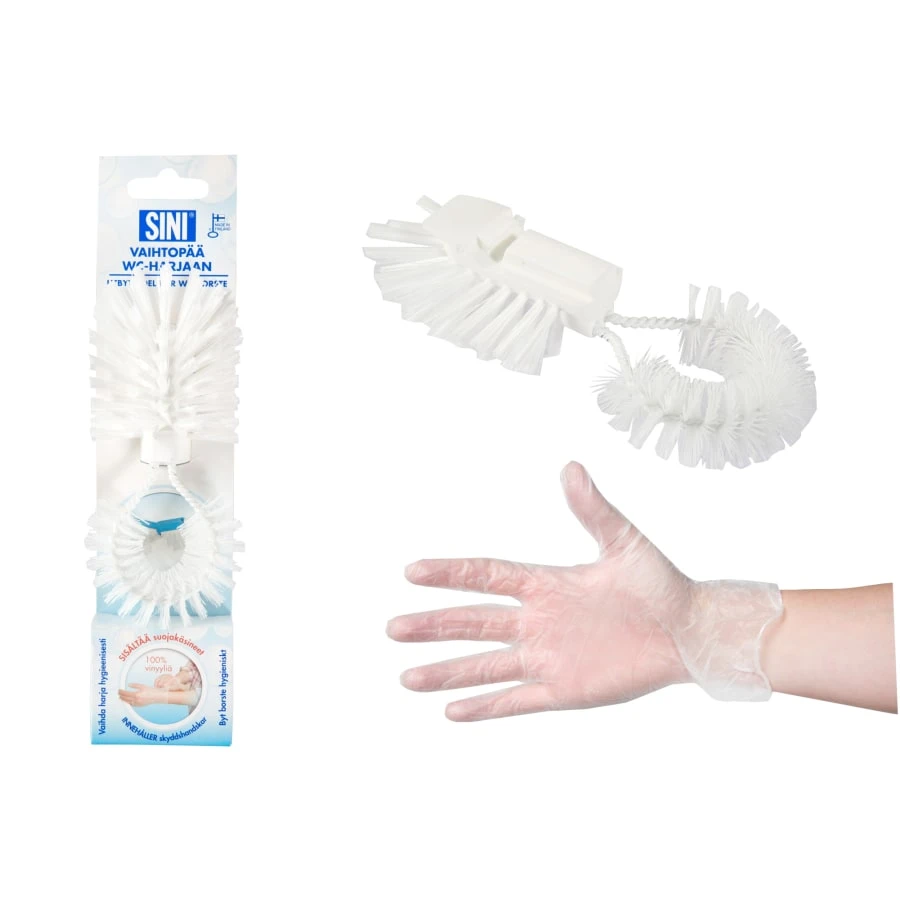 Sini Wc-harjan Vaihtopää 4 Sini Wc-harjan Vaihtopää - Image 2