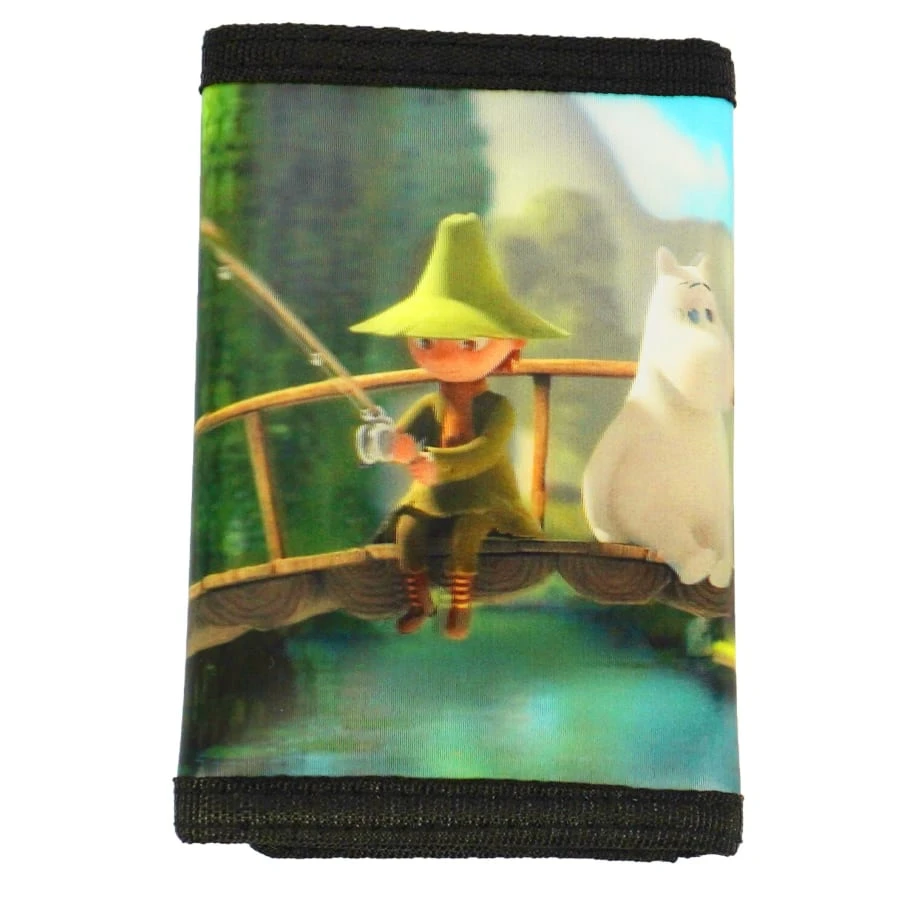 Muumi Sillalla Ongella 3D Lompakko 3 Muumi Sillalla Ongella 3D Lompakko