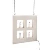 Airam Valkoinen 25x25cm Led Ikkuna -Kärkkäinen 6435200225887