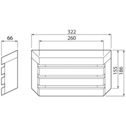 Airam SaunaLed 320TRL 500lm Led Saunavalaisin -Kärkkäinen 6435200238856 4