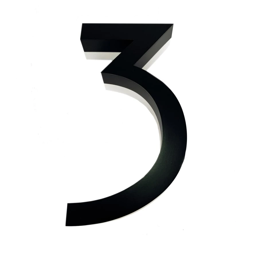 Finnbear Talonumero 3 LED-taustavalolla 3 Finnbear Talonumero 3 LED-taustavalolla