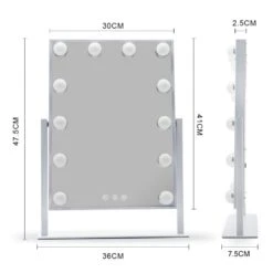 Lumio Lights Hollywood Peili 12 Lamppua Valkoinen -Kärkkäinen 6438014320939 5