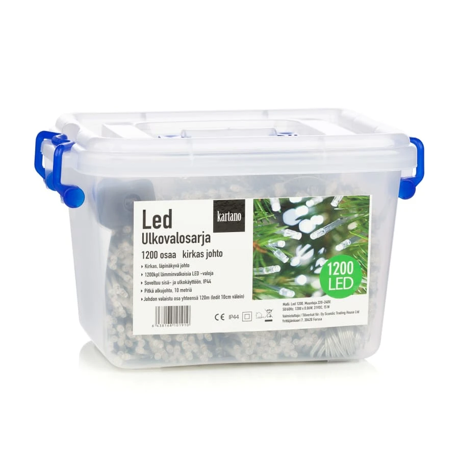 Kartano Kirkas Johto 1200-osainen Ledvalosarja 3 Kartano Kirkas Johto 1200-osainen Ledvalosarja