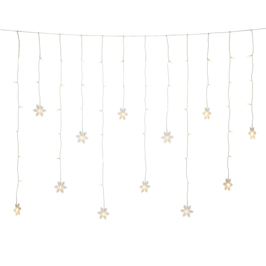 Konstsmide 4049-103 IP44 12 Lumihiutaletta Valoverho 3 Konstsmide 4049-103 IP44 12 Lumihiutaletta Valoverho