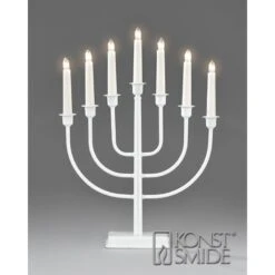 Konstsmide 2466 7-os. Metalli Kynttelikkö