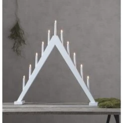 Kärkkäinen 12 Star Trill 11L Valkoinen Kynttelikkö (iso A)