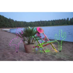 Star Silhouette Flamingo Led Koristevalo Ulkokäyttöön -Kärkkäinen 7391482035288 3