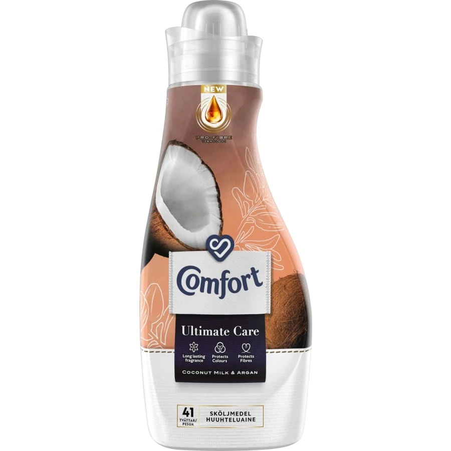 Comfort Ultimate Care Coconut Milk & Argan 750 Ml Huuhteluainetiiviste 3 Comfort Ultimate Care Coconut Milk & Argan 750 Ml Huuhteluainetiiviste