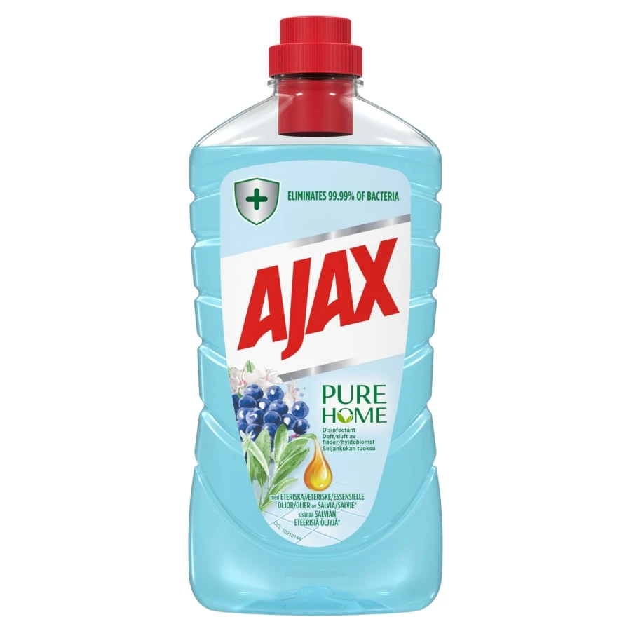 Ajax® Ajax Pure Home Elderflower 1 L Yleispuhdistusaine 3 Ajax® Ajax Pure Home Elderflower 1 L Yleispuhdistusaine