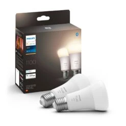 Philips Hue White E27 1055lm 9.5W 2kpl Led-älylamppu 10 Philips Hue White E27 1055lm 9.5W 2kpl Led-älylamppu -Kärkkäinen 8719514289192 4